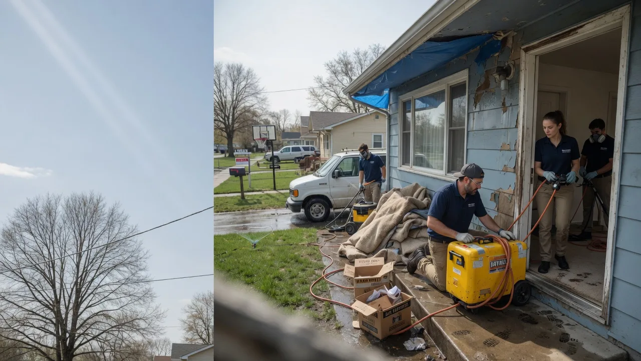 Basement Flood Cleanup in Germantown, KY near me